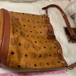 MCM Leather Shoulder Bag